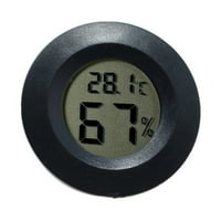 Mini higrometar Termometar Celsius metar digitalni LCD monitor zatvorena soba okrugla vlaga temperatura