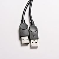 Hayafir 1 × USB 2. Ženski do dvostruki USB muški adapter Y razdjelni kabel kabela