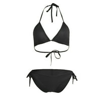 CatAlem kratki kupaći kostimi za žene guraju žene dvije setove veličine kupaći kostim bikini uz plažu