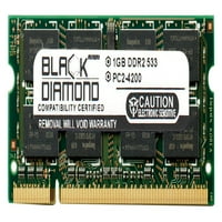 1GB Crni dijamantski memorijski modul za beležnice Acer Aspire 3690- DDR SO-DIMM 200PIN PC2- 533MHz