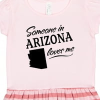 Inktastic nekoga u Arizoni voli me poklon toddler djevojka haljina