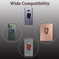 Držač prsta Mobilni telefon - okretanje 360 ​​° za siguran zahvat na svim pametnim telefonima i tabletima