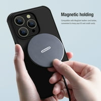Feishell magnetska futrola za iPhone Pro, čvrsti TPU hibridni udarni otporan na udarce bez klizanja bez klizanja s bežičnim punjenjem MAGSAFE sočiva za zaštitu futrola, plava