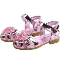 Djevojke za djevojke Sandale Ljetne stane cipele Dječja dječja djevojka sandale princeze srčani šuplji