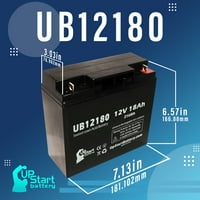 - Kompatibilna powersonic PS12150NB baterija - Zamjena UB univerzalna brtvena olovna akumulatorska baterija