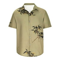 Muške labave košulje Popust Modni rever Pulover Prodaja odjeća Bambus Tees Summer Hawaiian Plaža Dugme
