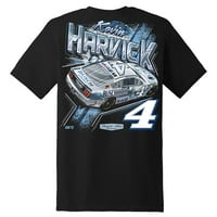 Muška kolekcija Stewart-Haas Racing Team Black Kevin HarvIck Busch Light majica