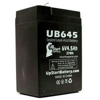 - Kompatibilni lagani alarmi CE15BN baterija - Zamjena UB univerzalna zapečaćena olovna kiselina - uključuje