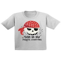 Awkward Styles Halloween majica za djevojke Noć vještica za dječake Pirate Baby majica