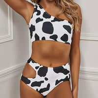 Clodeeu ženska nova modna modna struka Split kravlje kravlje kostim bikini kupaćim kostima