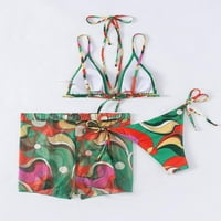 Plus kupaćih kosuda za žene kupaće odijela za juniore kratke hlače Tri odijela bikini suknja kupaće