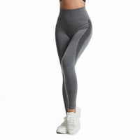 Ženske hlače Hip Lift Gradijentne bešavne joge hlače šuplje prozračne teretane vježbanje visokih struka