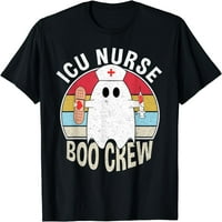 Medicinska sestra Boo Crew Ghost Retro sestrinska halkoween majica