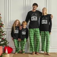 Awkward Styles Feliz Navidad pidžama za božićnu porodicu Pajamas Usklađivanje Xmas Pajama