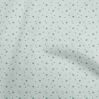 Onuone svilena tabby zelena tkanina srca ispis tkanina za šivanje tiskane plovidbene tkanine sa dvorištem