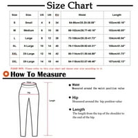 Udobne hlače za žene labavo prodaja modni casual elastični struk labav duljine hlače ženske plus veličine