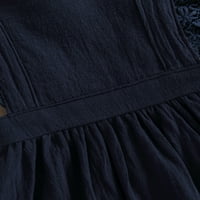 Bagilaanoe Toddler Baby Girl Ljetna haljina Čipka za let rukav A-line haljine 3T 4T Djeca Ležerne prilike