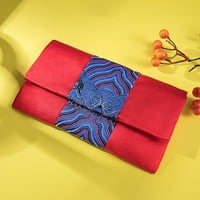Opolski elegancija Lucky Money Bag RecAngle FAU Silk Sincere želi novogodišnja crvena koverta za mladenku