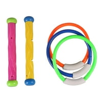 Šarene ronilačke štapiće Bazen Sudoper Ronjenje prstenaste igračke bazene Igračke za djecu Ronjenje