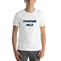 Nedefinirani pokloni 2xl Tri Color Fountain Hills kratka rukava pamučna majica