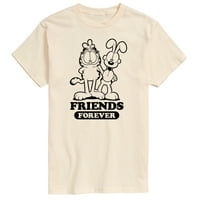 Garfield - Friends Forever - Muška grafička majica kratkih rukava