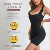 FVWitlyh oblikovanje za žene Tummy Control Tallerover Camisole BodiySuit za ženski tjelesni stroj Square