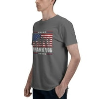 Hvala vam veterani američka zastava Patriotska veterana majica