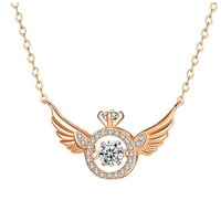 Nakit krila Poklon Angel Heartbeat Smart Trend Ogrlice Modne ogrlice i privjesci