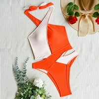 Yubnlvae ženski monokinis kupaći kostim bikini kupaći kostim u boji koji odgovara monokinis kupaćim