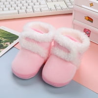 Cipele za dijete Toddleri TODDLER TOPLOVE TO POVRĆE SIGNE SLIPNE ČUVANJE Čizme za bebe cipele ružičaste