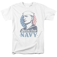Navy - Pridružite se sada - majica s kratkim rukavima - XXXX-VELIKA