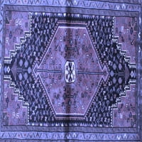 Ahgly Company Machine Persible Pravokutnik Perzijski plavi Tradicionalni prostirke, 7 '10'