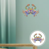 Metalni rakovi zidni dekor unutarnji vanjski viseći ukras Vrt Balkon Dekor