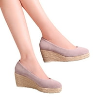 JTCKARPU ženske sandale za sandale za žene za žene sandale kopče gležnja nagnuta za klina casual sandala