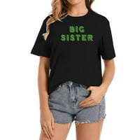 Velika sestra Watermelon Funny Ljeto Dilon Voće Coo Modni ženski grafički tee - Komforna majica s kratkom