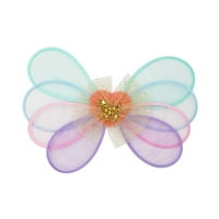 Eyicmarn Girls Fairy Wings Princess Rainbow Mesh Butterfly CoustUMe krila za dječji rođendan Halloween