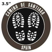 Camino de Santiago, Španjolska Pješačke čizme Dekorativni automobili naljepnica naljepnica naljepnica