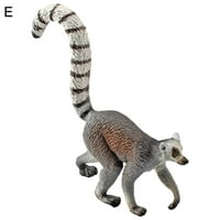 Temacd životinjski model simulirani detaljni model rakuna za životinje PVC šumskog životinjskog