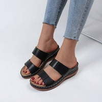 Ljeto plus sandale za rudale ortoped za ženske vintage pješačke papuče sa lukom potpornice protiv klizanja
