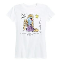 Frozen - Olaf pokloni - Olaf zapetljani - Ženska grafička majica kratkih rukava