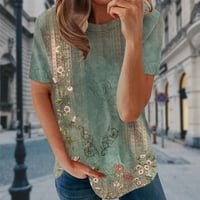 PINFECT 3D cvjetne tiskane bluze košulje sa slobodnim montima za žene odvojeni odmori