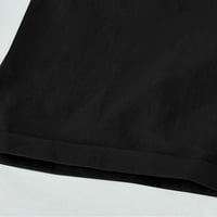 Cotonie pamučne kratke hlače za žene Flora Print Crtav Bermuda Hlače Ljetne elastične kratke hlače visoke