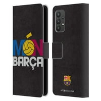 Dizajni za glavu Službeno licencirani FC Barcelona Campions Mon Barca kožna knjiga Novčani poklopac