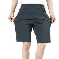 Ljetna ušteda čišćenja muških kratkih hlača za muškarce vježbanje trčanja hlače sa zatvaračem elastične