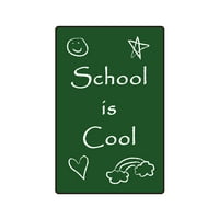 Je li cool aluminijumski znak školske učiteljice djeca studentica obrazovanja