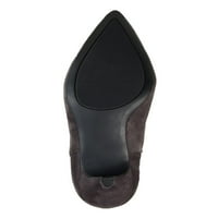 Kolekcija Ženska siva Slouch Comfort Vellia je istaknuta nožna peta napeta na cipelama za čizme 8. WC