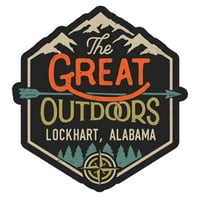 Lockhart Alabama Veliki magnet za frižider na otvorenom