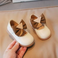 Princeze kožne cipele za djevojčice zazor za čišćenje djece Dječje dječje meko-pilene male kožne cipele
