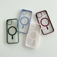Mantto magnetska futrola za iPhone Pro, kompatibilan sa magsafe punjenjem, otporan na udarce protiv