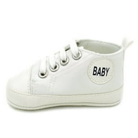 Unise Baby Boy Girl Canvas Sniaker Soft Sole Anklen dojenčad Prvi šetači krevetića cipela